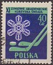 Poland 1956 Deportes 40 GR Green & Blue Scott 725. Polonia 725. Subida por susofe